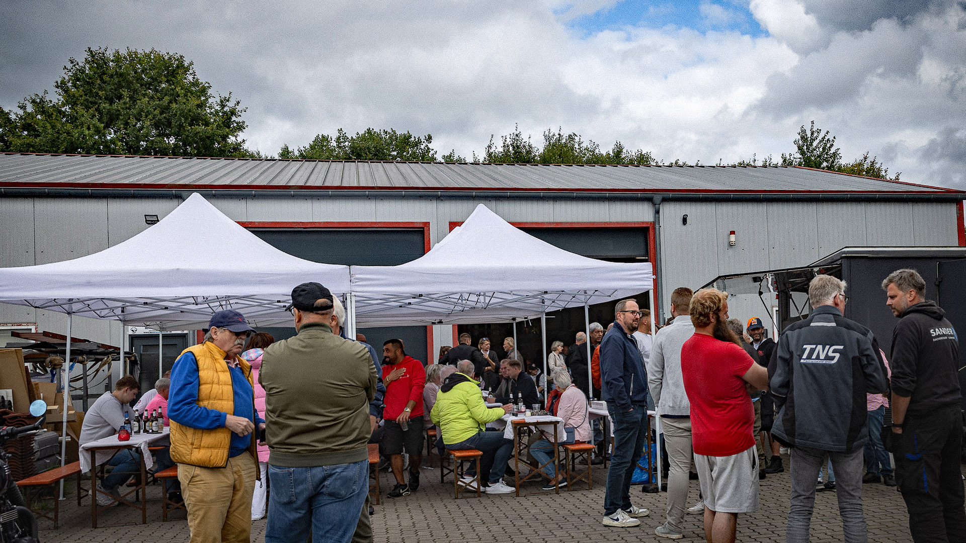 Viel Andrang bei Firma Rieck zum Jubiläumsfest